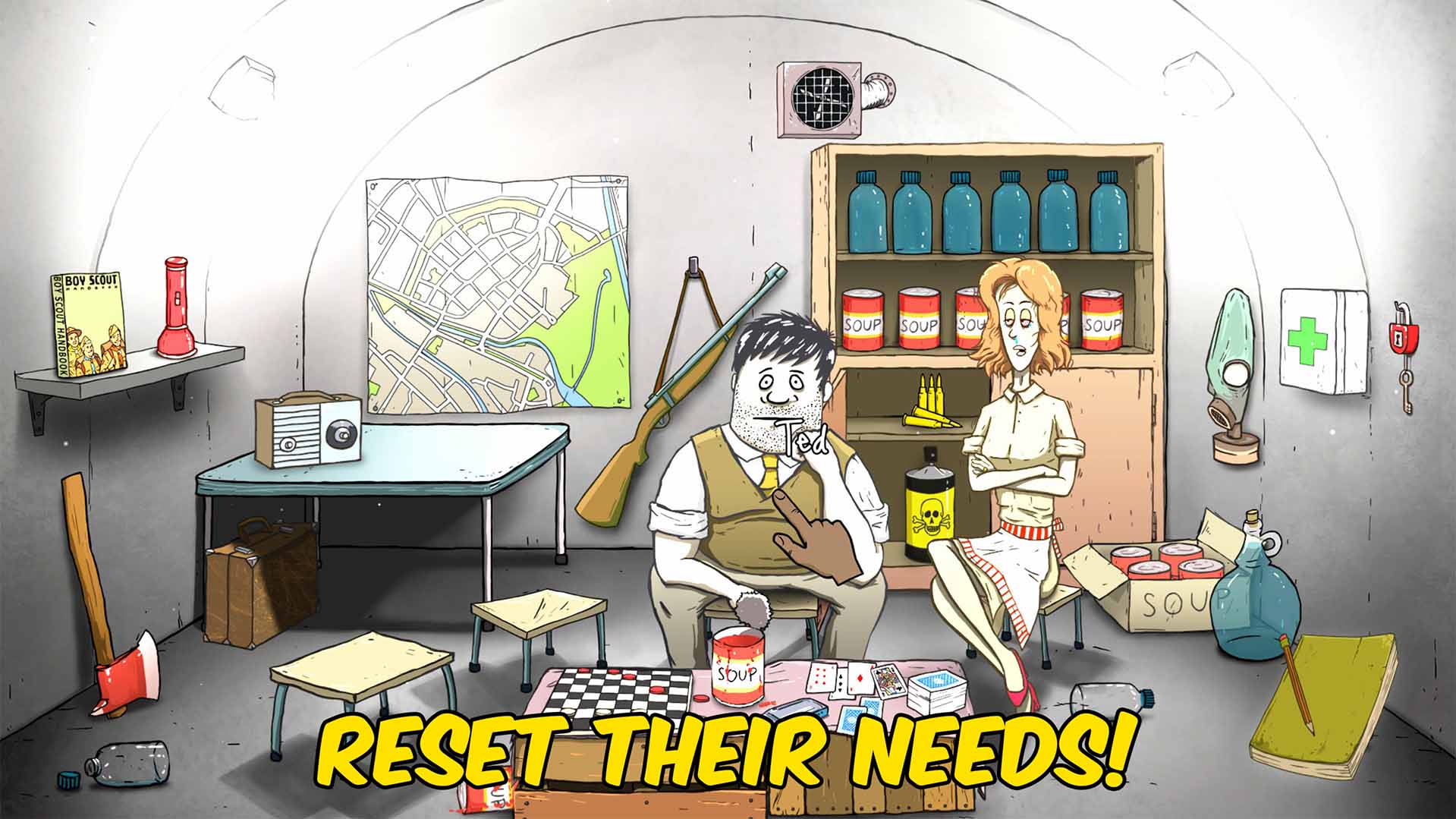60 Seconds! Reatomized — Family Survival Manager (screenshot 2)